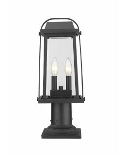 Z-Lite 574PHMR-533PM-BK Millworks 533 Outdoor Pier Light